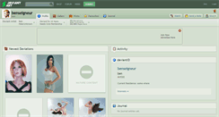 Desktop Screenshot of benseigneur.deviantart.com