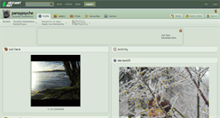 Desktop Screenshot of pansypsyche.deviantart.com