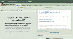 Desktop Screenshot of namenotrequired.deviantart.com