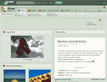 Tablet Screenshot of divuar.deviantart.com
