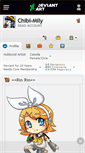Mobile Screenshot of chibi-mily.deviantart.com