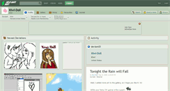 Desktop Screenshot of kiwi-doll.deviantart.com