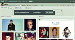 Desktop Screenshot of drakl0r.deviantart.com