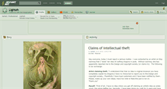 Desktop Screenshot of lighteh.deviantart.com
