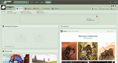 Desktop Screenshot of eridani1.deviantart.com