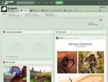 Tablet Screenshot of eridani1.deviantart.com