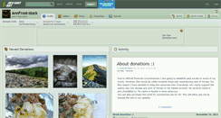 Desktop Screenshot of annfrost-stock.deviantart.com