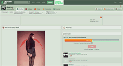 Desktop Screenshot of mrs-ivy.deviantart.com