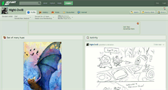 Desktop Screenshot of night-owl8.deviantart.com