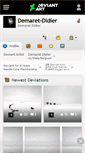 Mobile Screenshot of demaret-didier.deviantart.com