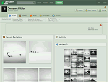 Tablet Screenshot of demaret-didier.deviantart.com