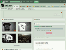 Tablet Screenshot of black-anar.deviantart.com