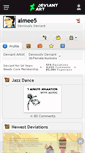Mobile Screenshot of aimee5.deviantart.com