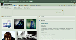 Desktop Screenshot of poison-bacon.deviantart.com