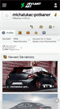 Mobile Screenshot of michalukac-potkaner.deviantart.com