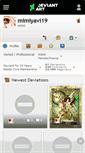 Mobile Screenshot of mimiyavi19.deviantart.com