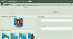 Desktop Screenshot of cyberanarki.deviantart.com