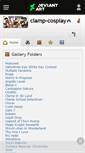 Mobile Screenshot of clamp-cosplay.deviantart.com