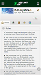 Mobile Screenshot of bjd-mystica.deviantart.com