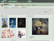 Tablet Screenshot of karabera.deviantart.com