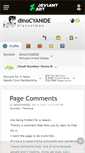 Mobile Screenshot of dinocyanide.deviantart.com