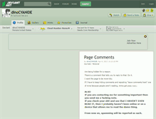 Tablet Screenshot of dinocyanide.deviantart.com