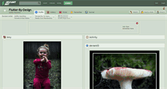 Desktop Screenshot of flutter-by-design.deviantart.com