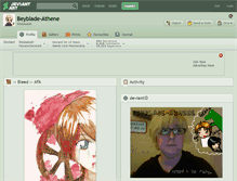Tablet Screenshot of beyblade-athene.deviantart.com