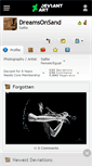 Mobile Screenshot of dreamsonsand.deviantart.com