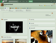 Tablet Screenshot of dreamsonsand.deviantart.com