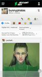 Mobile Screenshot of bunnypirates.deviantart.com