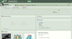 Desktop Screenshot of eurytion.deviantart.com