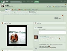 Tablet Screenshot of p1ddy.deviantart.com