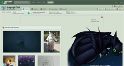 Desktop Screenshot of dragongirl508.deviantart.com