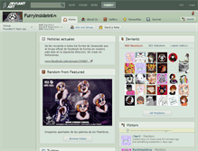 Tablet Screenshot of furryinsideint.deviantart.com