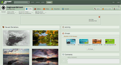 Desktop Screenshot of magnusandersson.deviantart.com