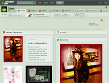 Tablet Screenshot of gayat.deviantart.com