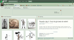 Desktop Screenshot of bl4ck-thund3r.deviantart.com