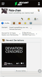 Mobile Screenshot of pala-chan.deviantart.com