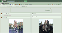 Desktop Screenshot of dueduedue.deviantart.com