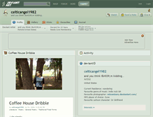 Tablet Screenshot of celticangel1982.deviantart.com