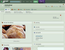 Tablet Screenshot of mininoliver.deviantart.com