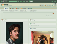 Tablet Screenshot of keiolge.deviantart.com