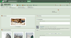 Desktop Screenshot of cypherxaint.deviantart.com