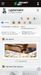 Mobile Screenshot of cypherxaint.deviantart.com