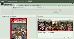 Desktop Screenshot of chaoscampus.deviantart.com