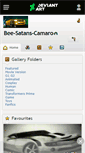 Mobile Screenshot of bee-satans-camaro.deviantart.com