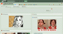 Desktop Screenshot of eradicate-aphorisms.deviantart.com