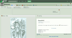 Desktop Screenshot of ebonylace.deviantart.com