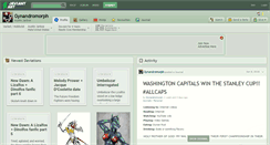 Desktop Screenshot of gynandromorph.deviantart.com